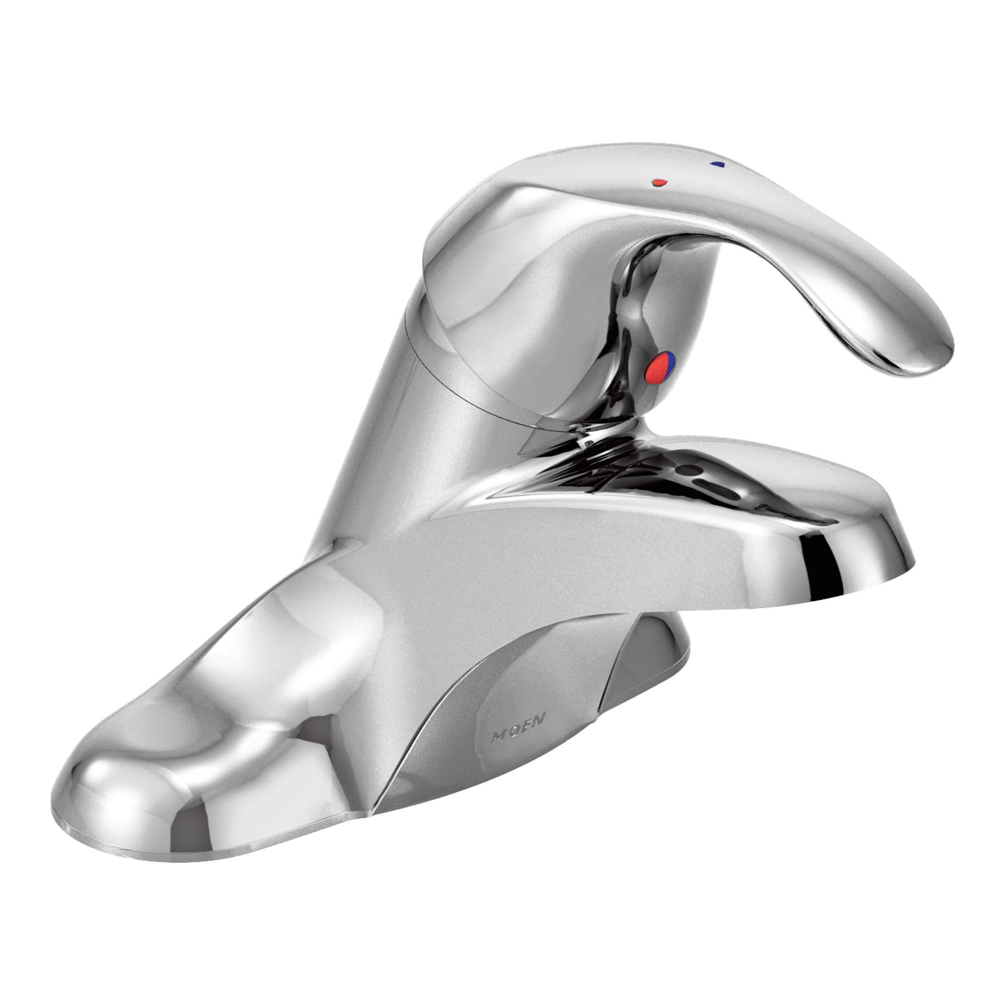1/2" IPS 6-1/8" x 7" Metal Chrome-Plated 1-Handle Lavatory Faucet | MON8430F05