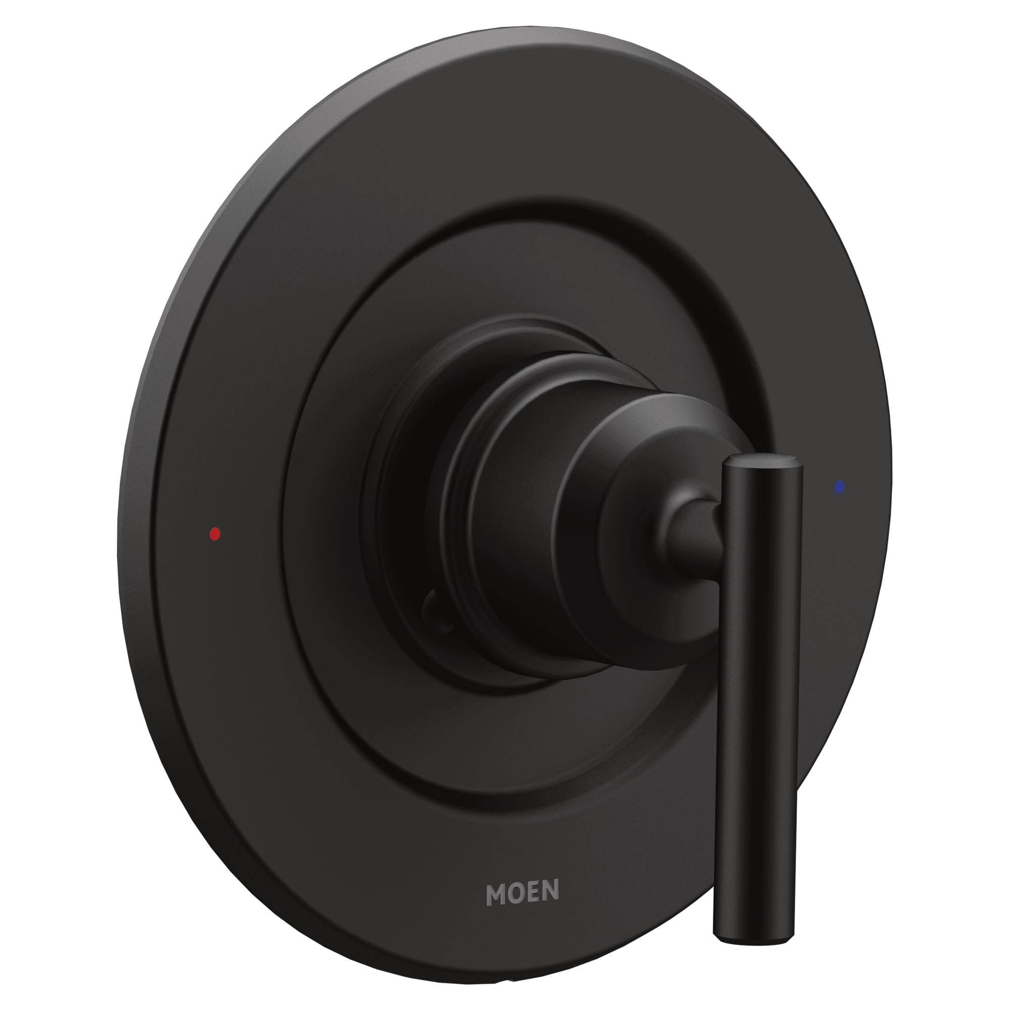 7" Metal Matte Black Valve Trim | MONT2901BL
