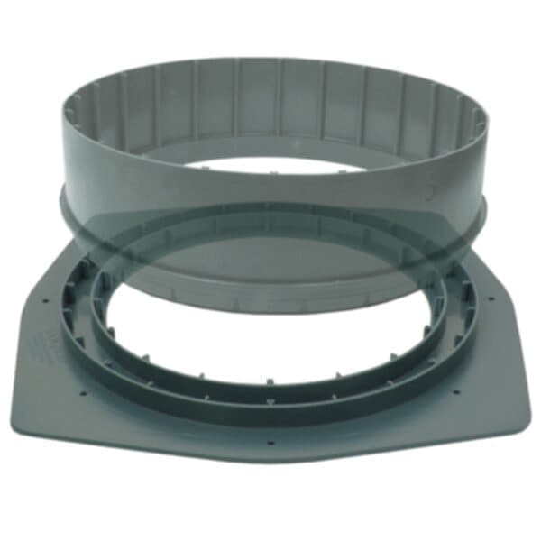 30.78" HDPE Black For 24" Corrugated Pipe Adapter Ring | PLK3009ARC