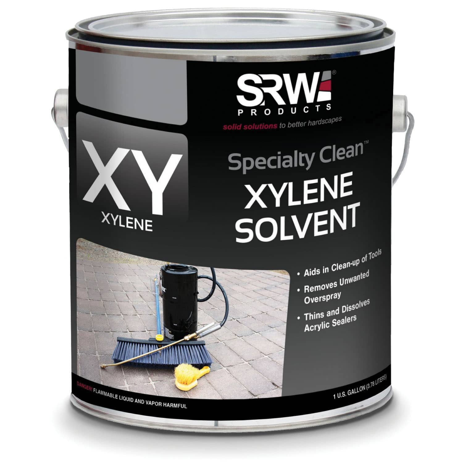 1 Gallon Liquid Clear Xylene Solvent Based Cleaner |  SSS XY CTN