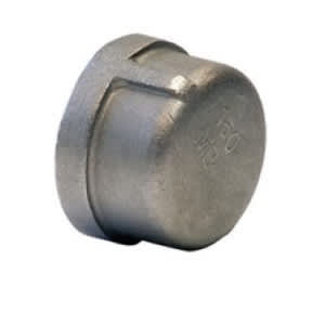 1-1/2" FNPT 304 Stainless Steel Banded Cap | TFSC015