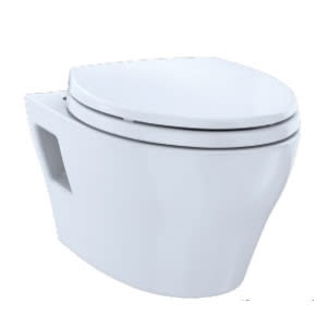 15" x 21-1/4" Vitreous China Cotton White Elongated Toilet Bowl | TOTCT428CFG