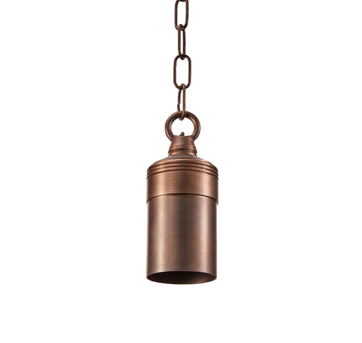Alliance Lighting Hanging Light, 4W to 8W 2700 to 4000K 100 Lumens Ceramic Bi-Pin Integrated LED with Bluetooth-Controlled LED Module, Aged Brass Cast Brass | AOLHL100BT