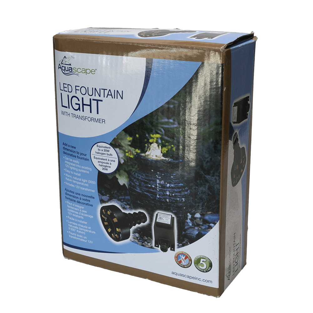 2.5 W 3000K LED Plastic Fountain Accent Light Kit | AQS84009