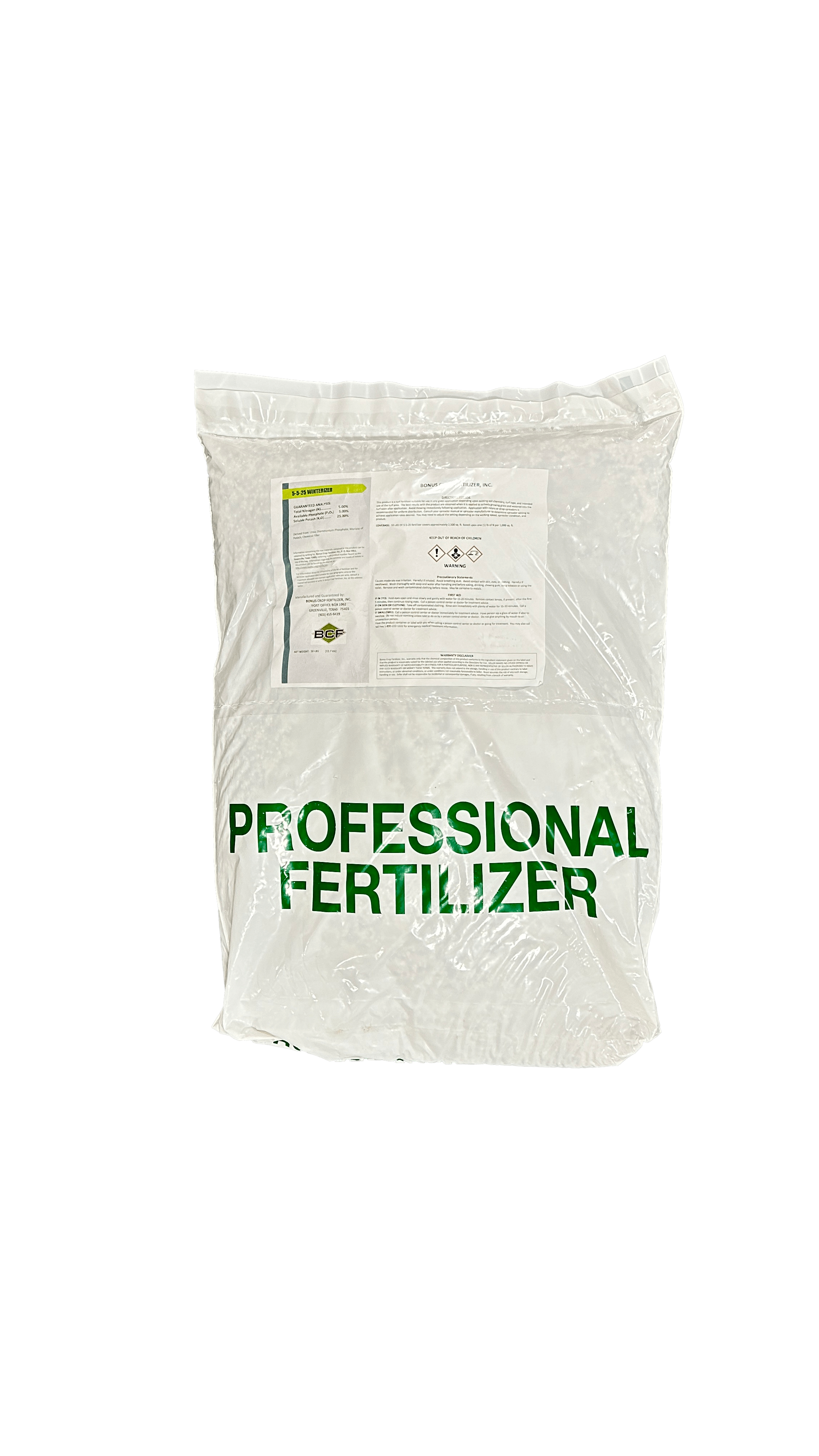 Winterizer Fertilizer 5-5-25