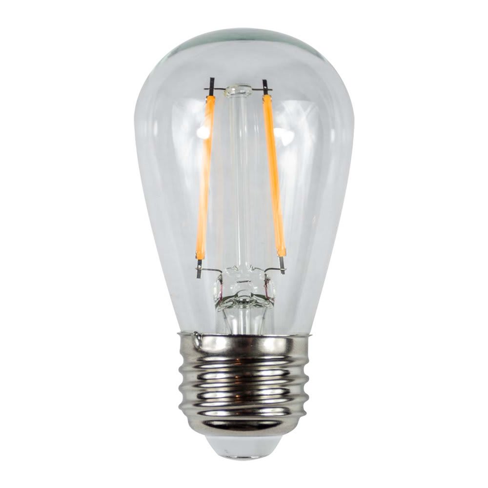 3.5 W Screw-In S14 95 CRI 240 Lumens 2700K LED Omni-Directional Low Voltage Filament Lamp | BRIS14FE3527K12