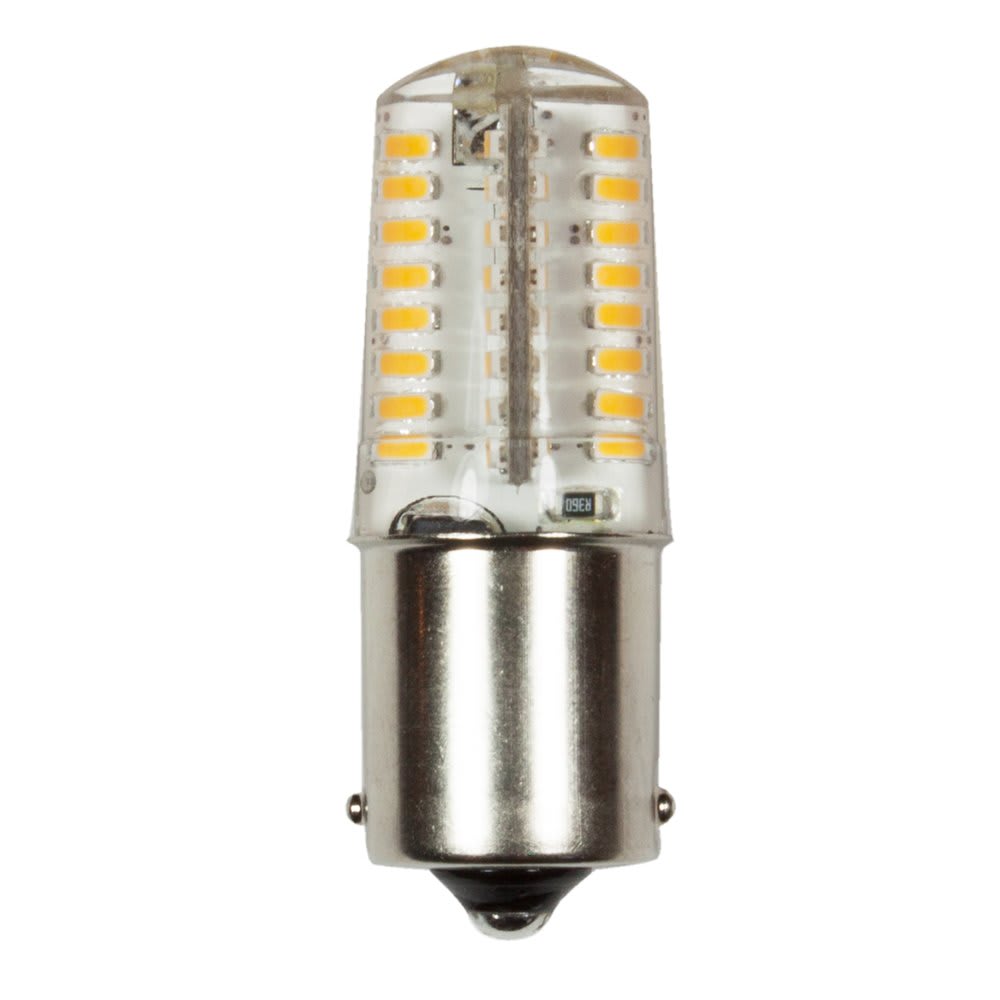 3 W Single Contact Bayonet 95 CRI 240 Lumens 2700K LED Omni-Directional Low Voltage Sub-Compact Lamp | BRISCBECO32700