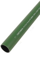 Flexible 2708 MDPE Pipe 1-1/4" 100 to 300' 80 psi Black Core Green Exterior