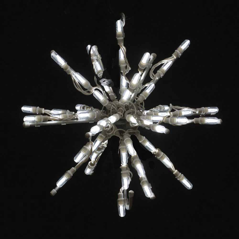 12" Warm White Commercial-Grade Mini LED Star Burst | BIDSB12WW