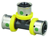 Press Polymer Reducing Tee 1-1/4 in. x 1 in. x 1 in. Model V5618 | 49755
