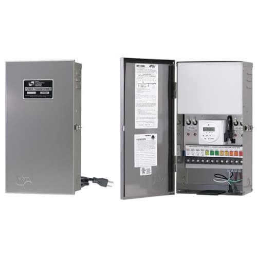 600 W 120 V Primary 11/12/13/14/15 V Secondary 304 Stainless Steel Low Voltage Multi-Tap Transformer | VISMT600T