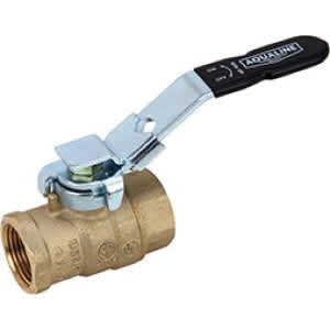 1-1/2" Female Threaded 600 psi WOG Brass BBV Series Ball Valve | VLZBVLL015F