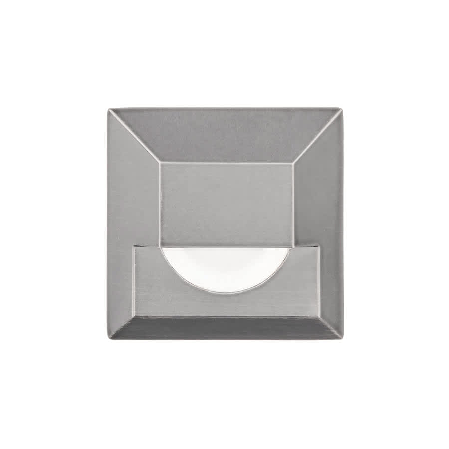 4 W 3000K LED Bronze Stainless Steel 55 Lumens Square Contemporary In-Ground Step Light | WAC206130BS