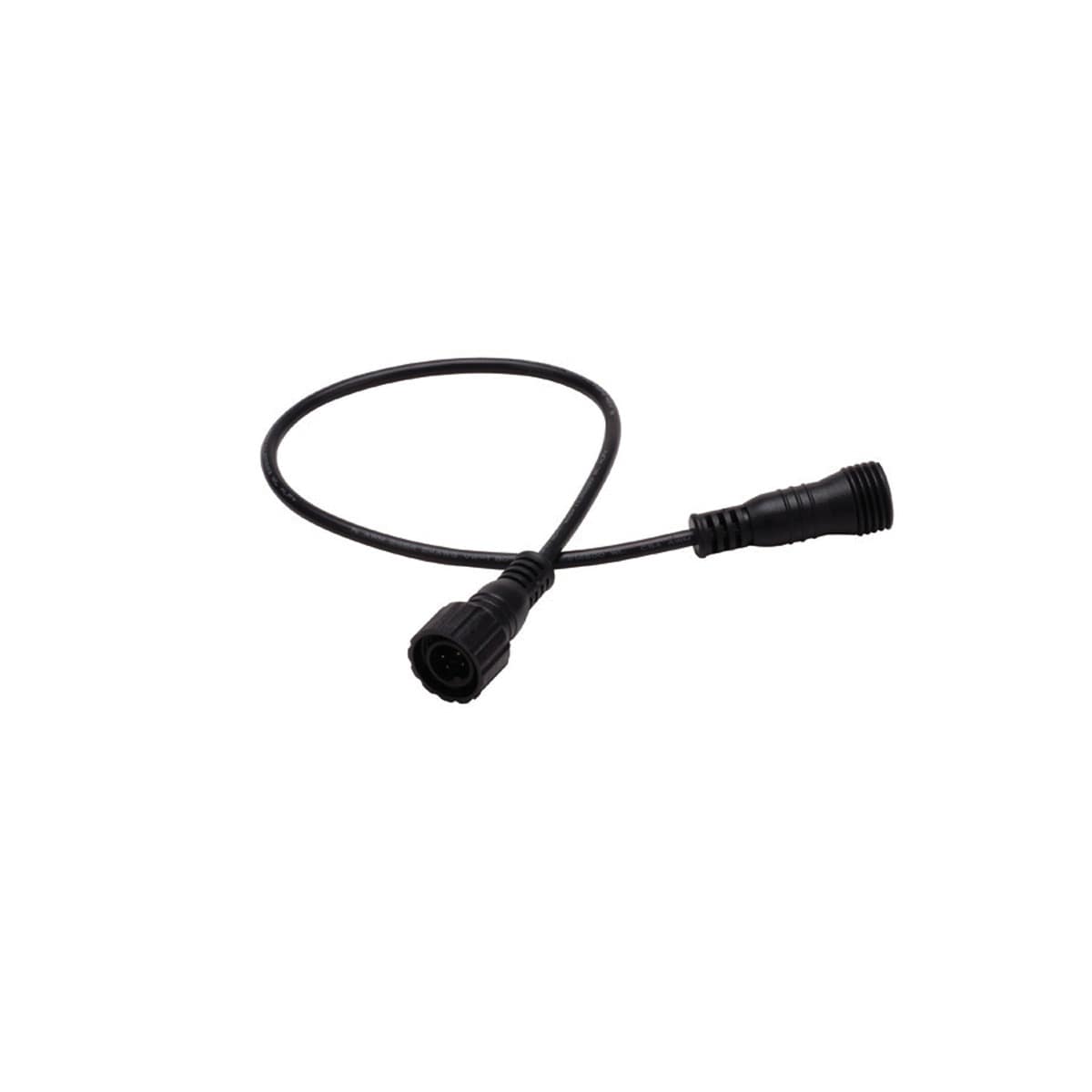0.75" x 6" Black For InvisiLED 24 V Outdoor Tape Light Outdoor Joiner Cable | WACLEDTO24IC6