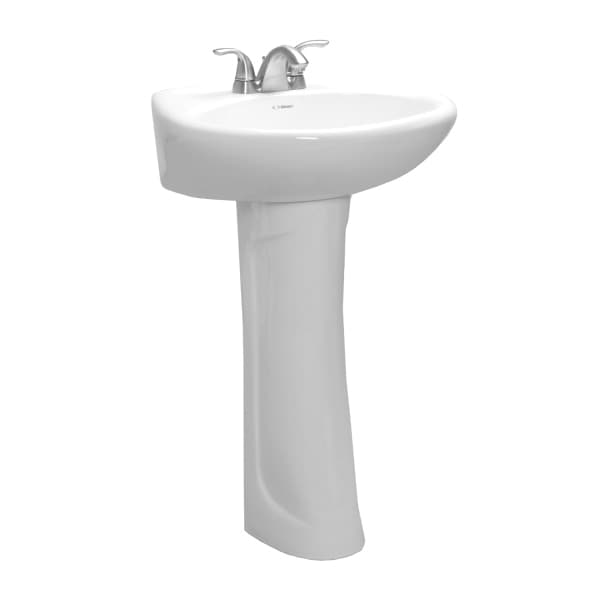 21-5/8" x 18-1/16" x 8-7/16" Vitreous China White L250 Lavatory Sink | WESL2501
