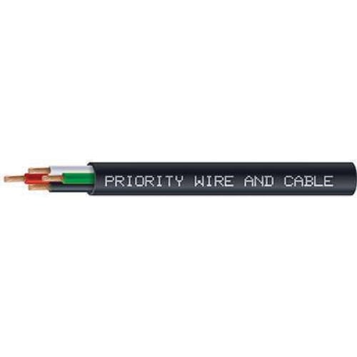 3-Conductor Ground/SJOOW 12 ga 600 V Stranded Chlorinated Polyethylene Jacket Power Cable | WIC1203SJOW