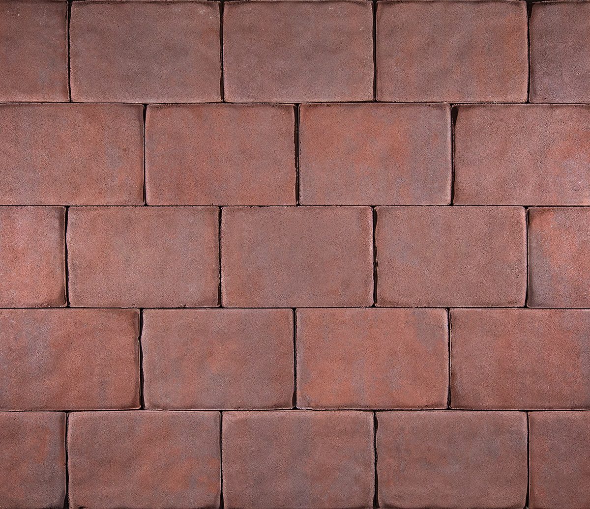 EP Henry Paver, 7-7/8" X 3-15/16" X 2-3/8" Rectangular Traditional 45° Herringbone Classic Brick Stone | 27BRICK2NAB16