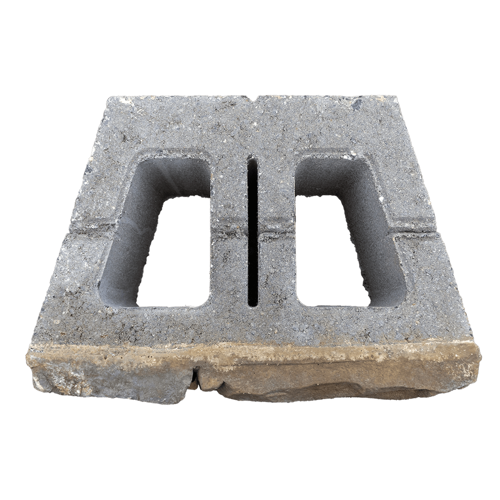 EP Henry Stretcher Wall, 16" X 12" X 6" Single-Sided Ledgestone Cast Stone Wall | 286CSWLEDGEAZT