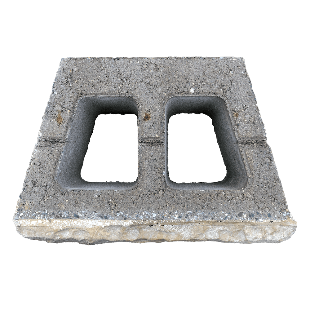 EP Henry Stretcher Wall, 16" x 12" x 6" Single-Sided Cut Stone Cast Stone Wall | 286CSWRFASP