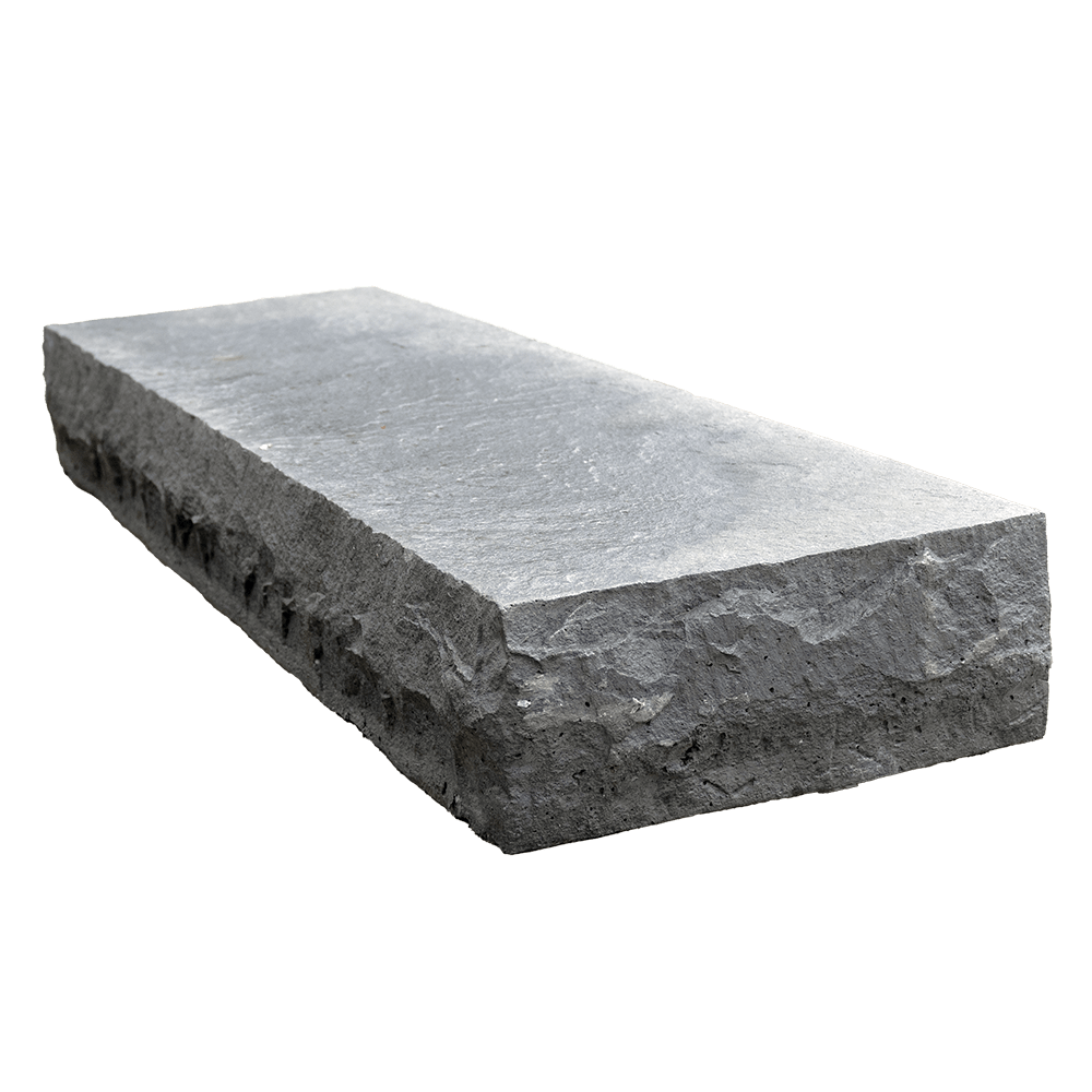 EP Henry Chilton StEP, 47-1/2" X 15" X 6" Bluestone 3 Sides Chiseled Edge Belmont | 38CTCHILTONCH3SBL