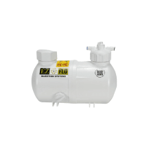 1.75 Gallon 3/4" x 1" Main Line 14" x 10" x 11" White PVC High Capacity Quick Fill with Install Kit Main-Line System | EZGEZKIT1