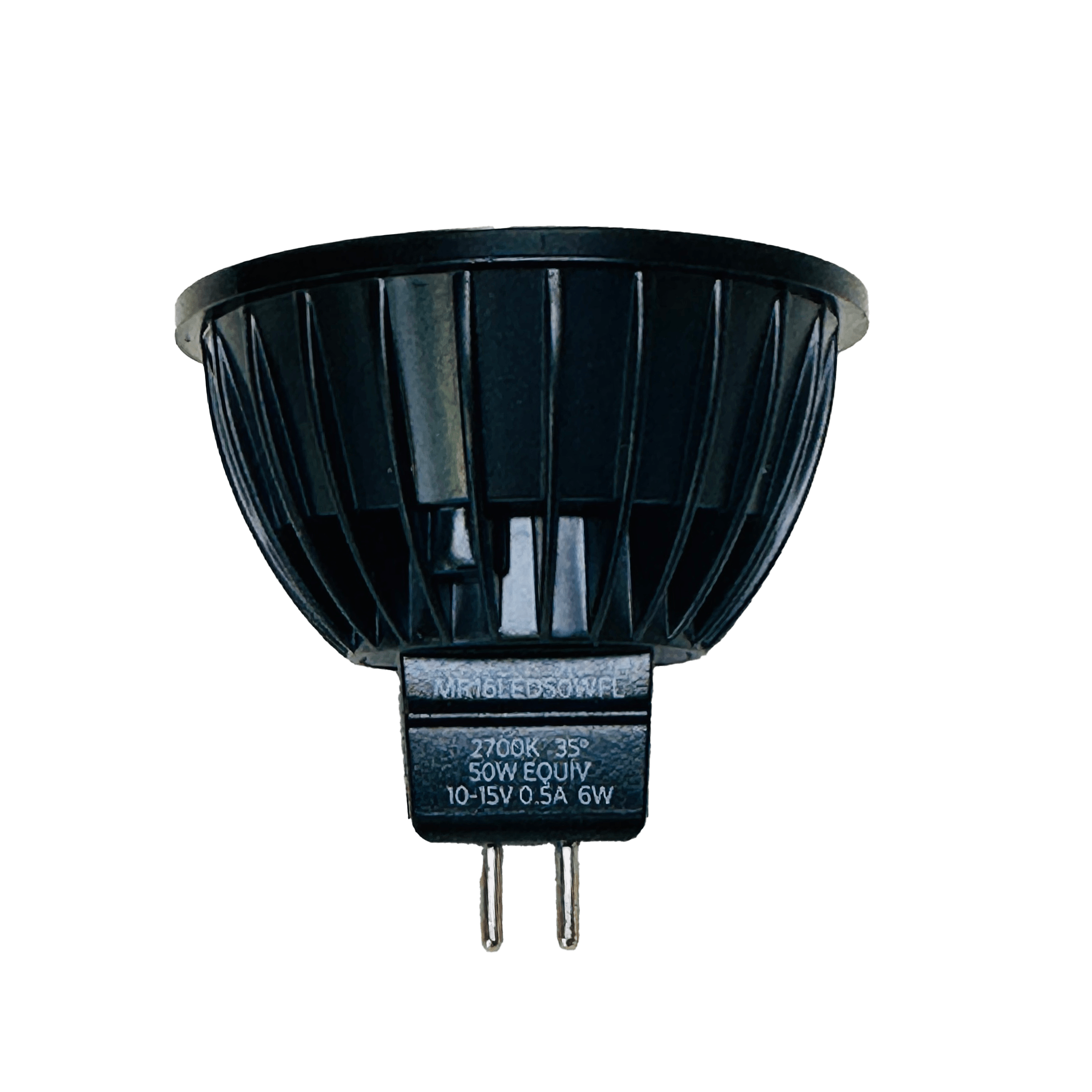 6 W GU5.3 MR-16 82 CRI 447 Lumens 3000K LED 35 Degrees Flood Replacement Lamp | FXLMR16LED50SFL