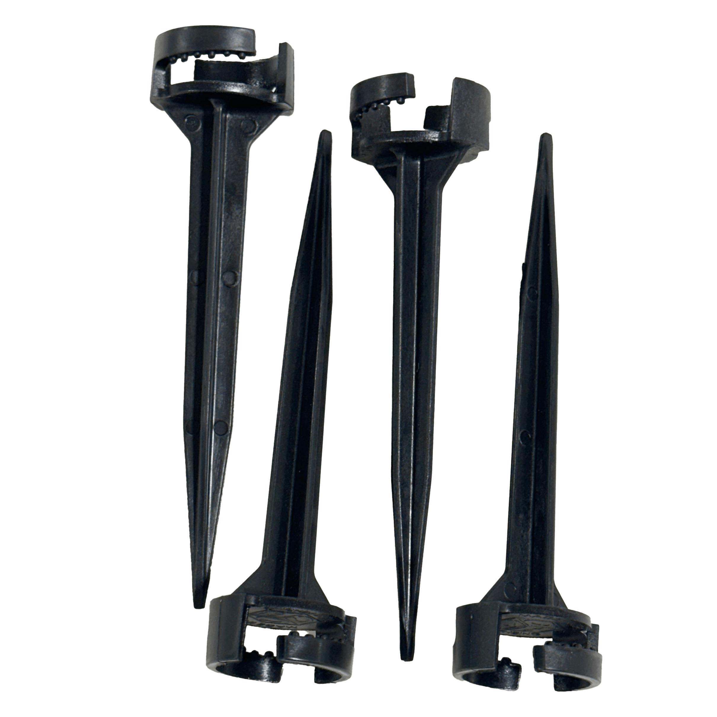 5-1/2'' x 1-3/8'' x 4-5/8'' Black Plastic For C7 and C9 Mini Lights Universal Light Stake | HOL39021