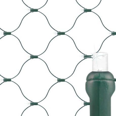6' Pure White Net Light | HOLLEDNETCW