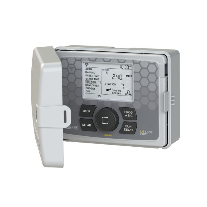 24/26 VAC 8 Stations 3-Program Indoor/Outdoor HRC 400 Series Wi-Fi Smart Controller | HYR04080