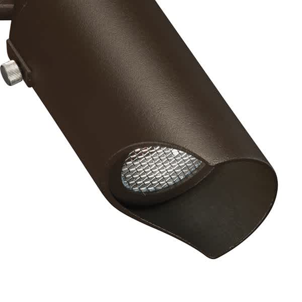 7.2 W Bi-Pin MR-16 Halogen Textured Architectural Bronze Aluminum Mini 15087 Series Accent Down Light | KIC15087AZT