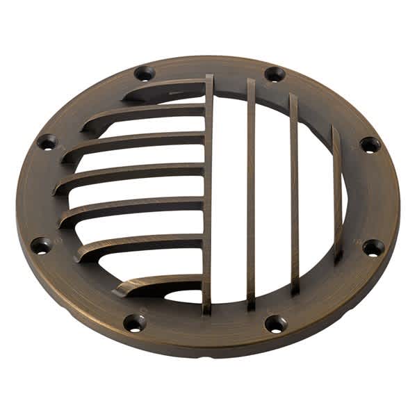 7" x 7" x 3/4" Centennial Brass Cast Brass In-Ground VLO In-Ground Fixtures Rock Guard | KIC16096CBR