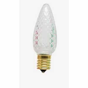 0.58 W SMD C9 E17 Intermediate LED Orange Premium Professional-Grade Retrofit Bulb | HOLLEDC9ORGSMD
