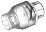 4" Flo Control Clear PVC Swing Check Sxs PVC Utility Swing Check Valve Slip 4In - Clear | 1520C40