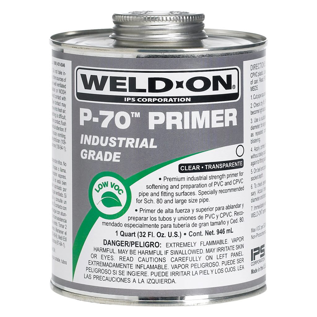 IPS PVC Primer P70 Clear Pint | IPSP70CPT