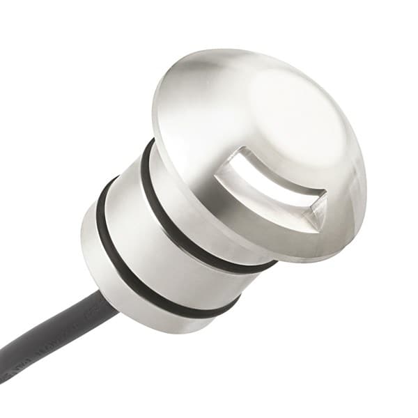 2-1/4'' x 3/4'' Stainless Steel Stainless Steel Mini All-Purpose For Walkway or Step Lights 1-Way Top Accessory | KIC16148SS