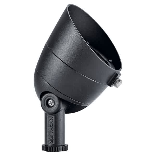 7.5 W 2700K Integrated LED Textured Black A380 Aluminum 35 Degrees Flood 16151 Series Accent Light | KIC16151BKT27