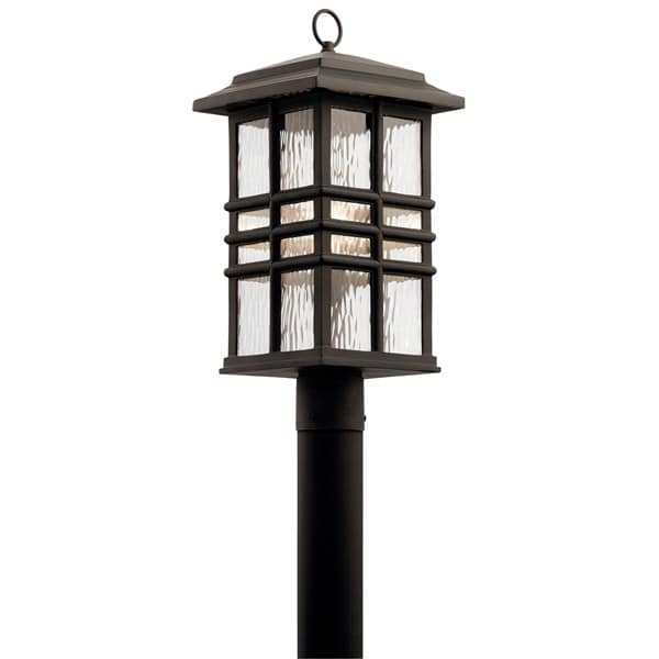 150 W E26 Medium A21 Incandescent Olde Bronze EPMM 49832 Series Post Light | KIC49832OZ