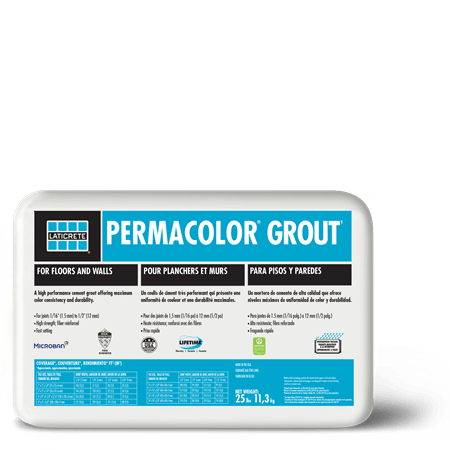 25 lb Natural Gray Permacolor Grout