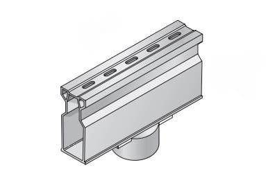 NDS Bottom Outlet, 1-1/2"Spigot PVC Schedule 40 | 8503