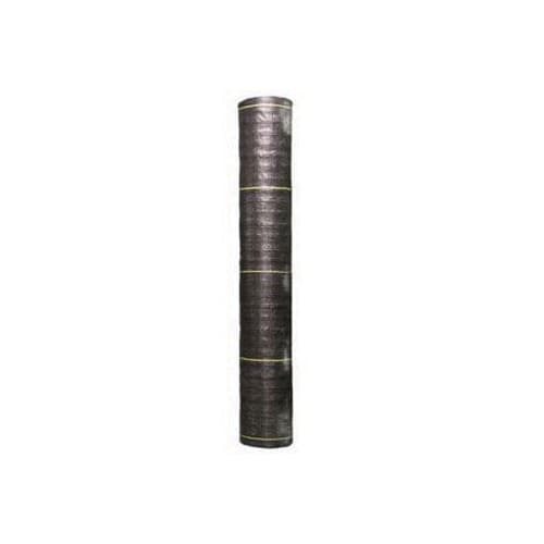 300' x 6' Black Polypropylene Sunbelt Woven Ground Cover | LANSBLT6300