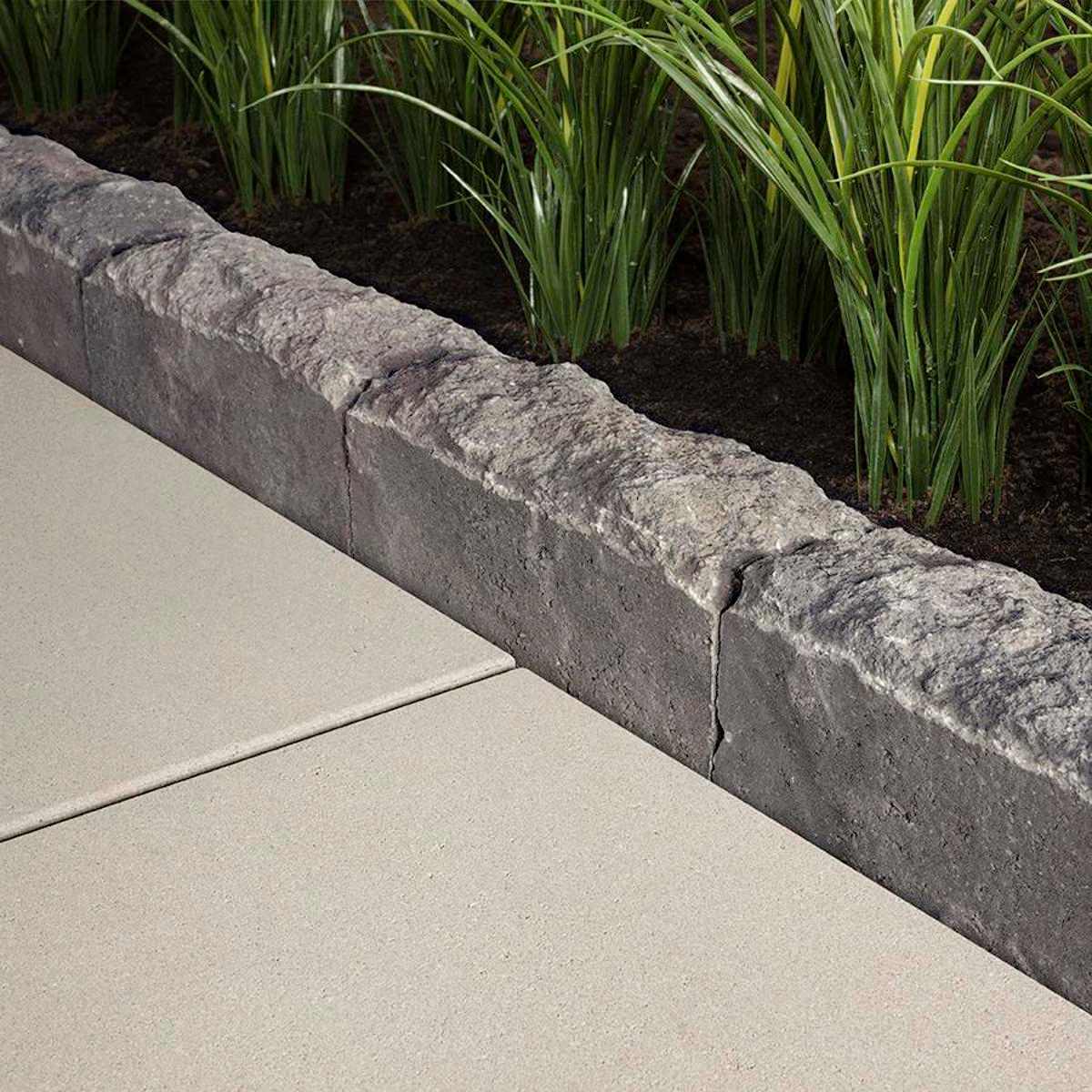 Techo-Bloc Garden Edgestone, Rectangular Shale Gray Avignon | 457