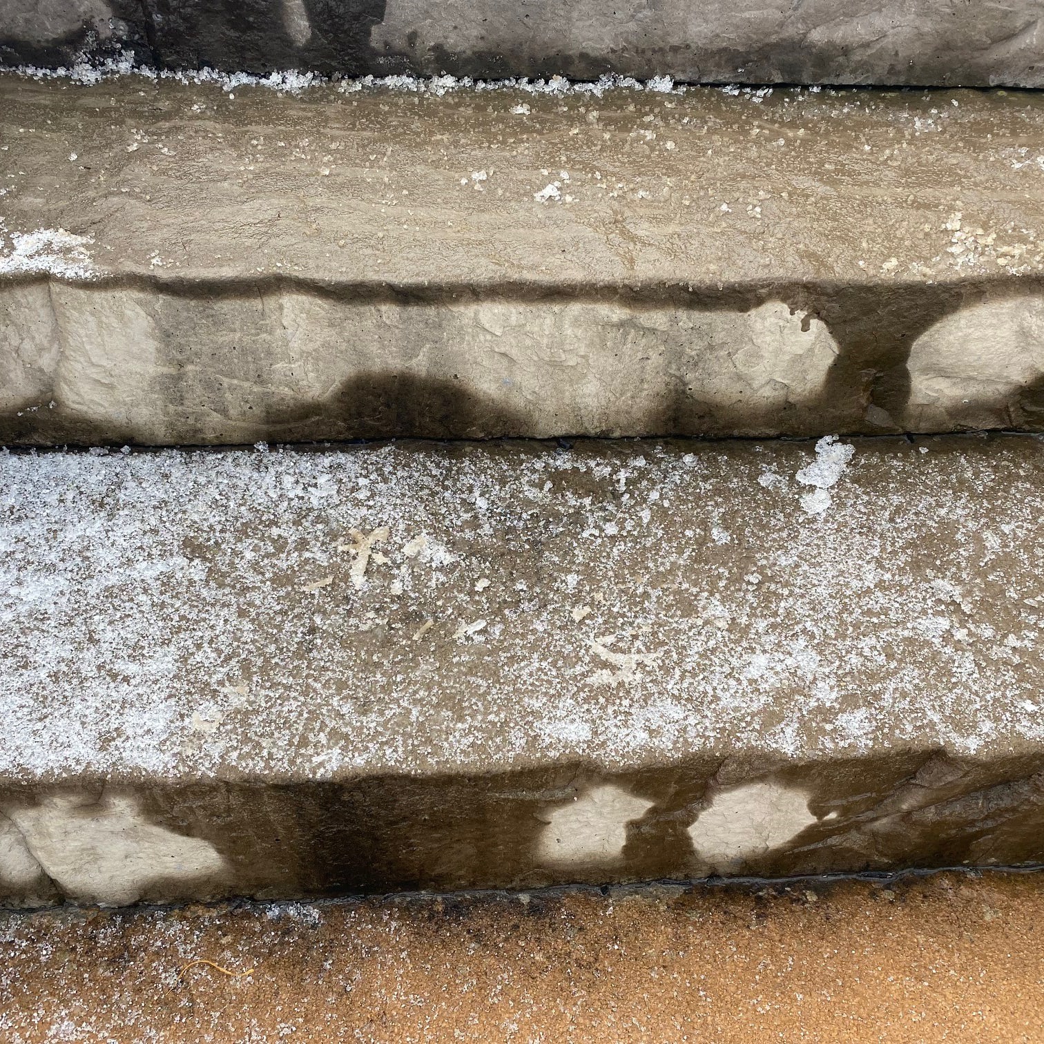 Techo-Bloc Stepping Stone, 48" x 14-1/8 to 14-7/8" x 6" Double-Sided Natural Stone Rustic Traditional Rocka | 485