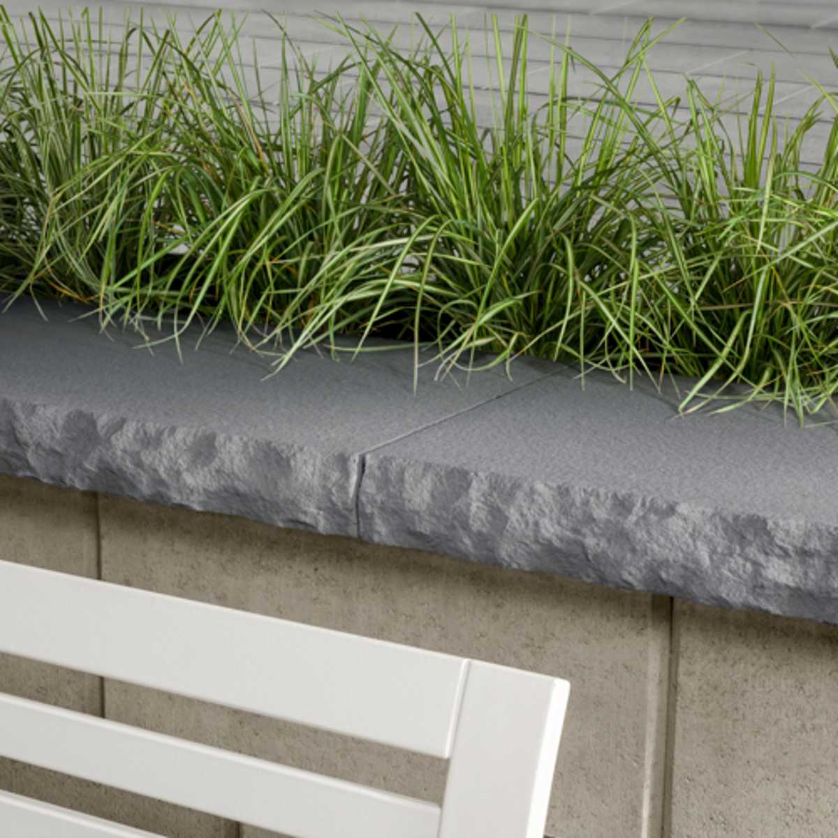 28-3/4" x 28-3/4" x 3-1/2" Riviera Double-Sided Limestone Surface Chiseled Edge Rustic Traditional York Pillar Cap | TBI002484