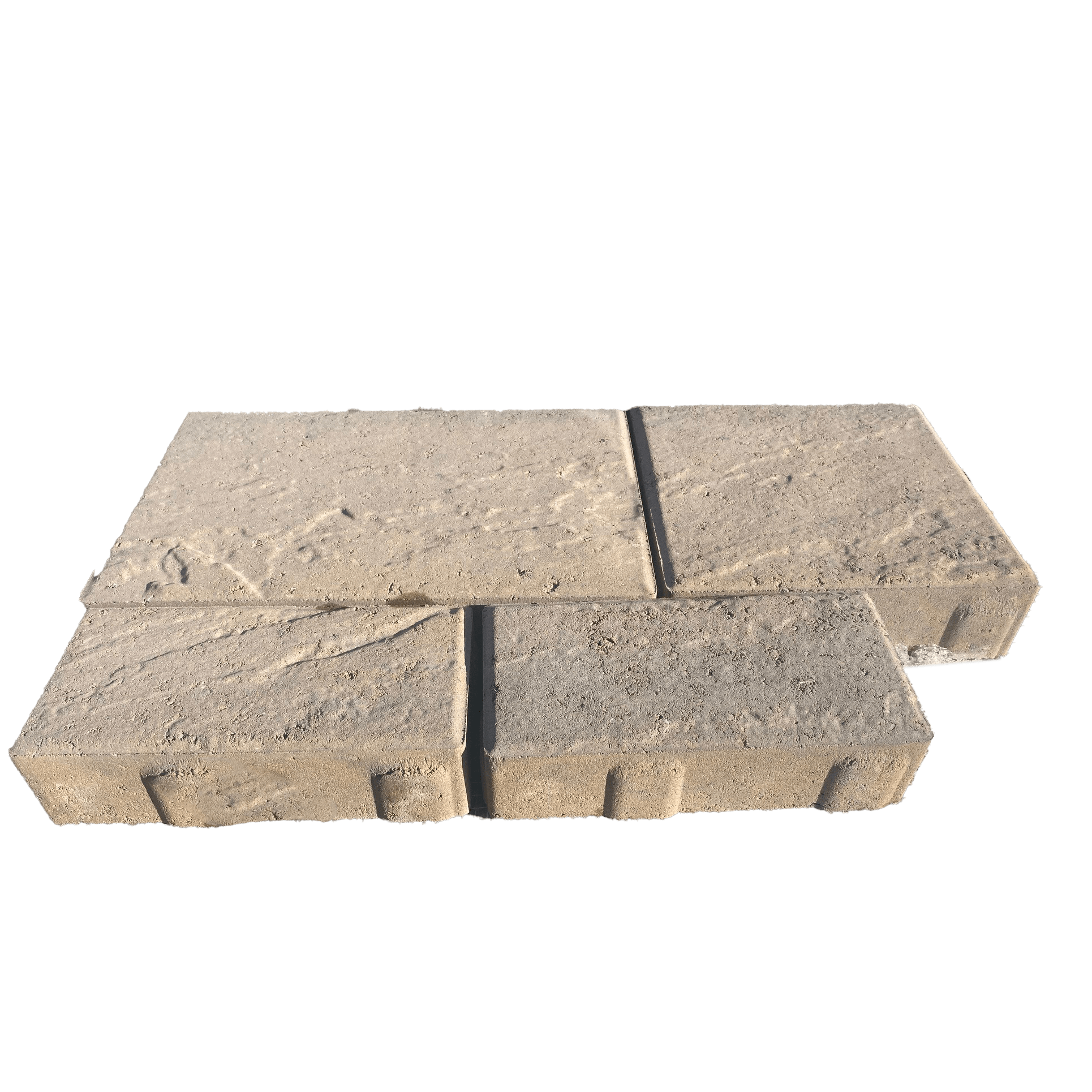 Techo-Bloc Eva Slate Paver, Sandlewood, 3-Piece | 7833