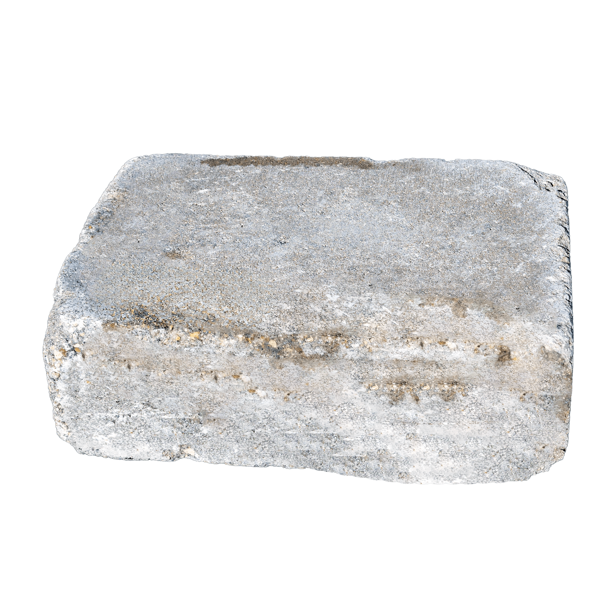 Unilock Wall Block, 4" X 12" X 8" Rectangular Classic Standard Brussels Dimensional Stone | 1599WC0029021-0