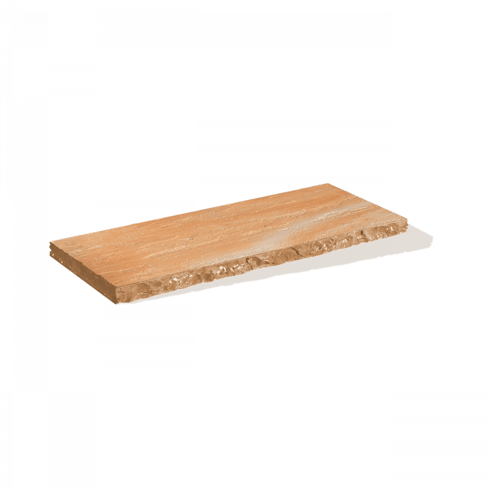 Unilock Natural Stone, 47-1/4" x 11-7/8" x 2" Autumn Harvest Rock Face Coping | RS-MESYC6736922