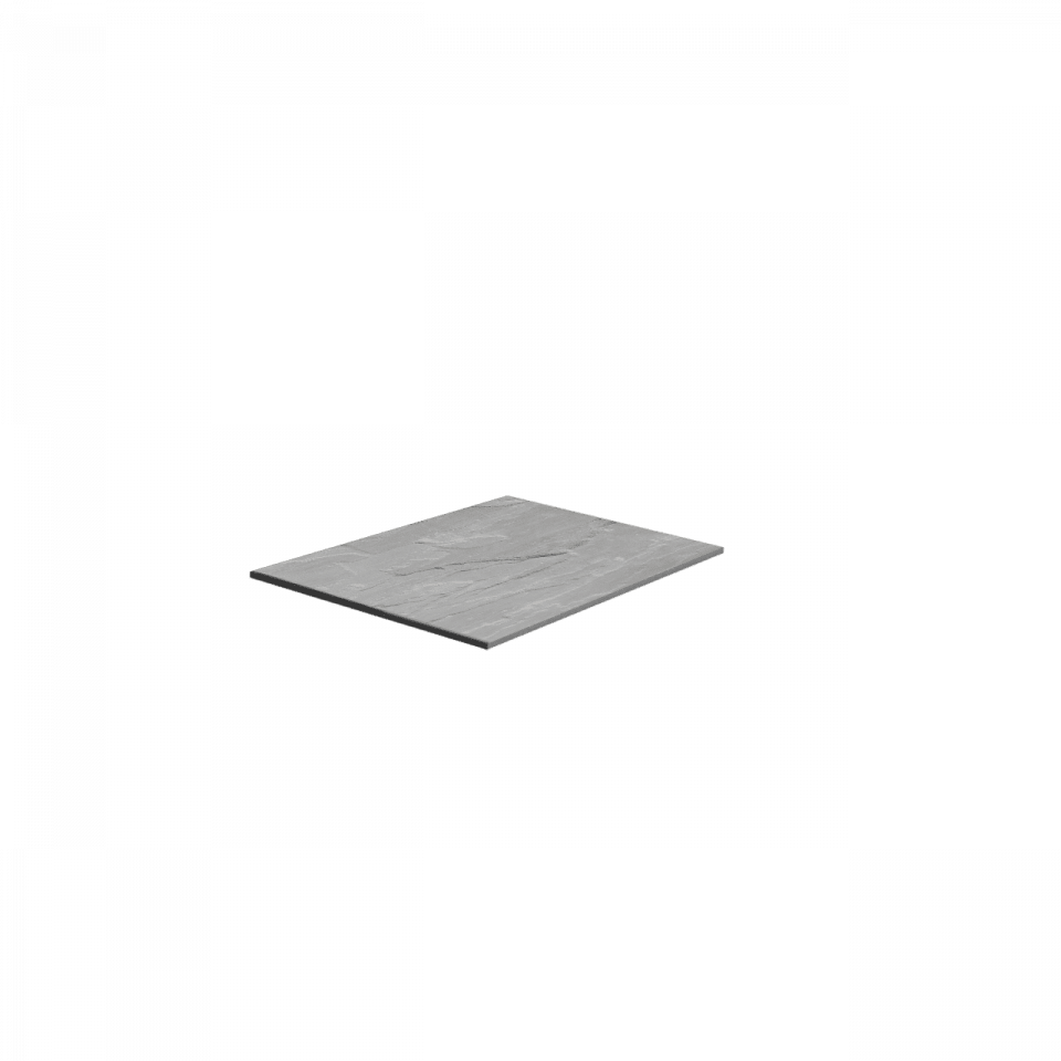 17-3/4" x 23-5/8" x 7/8" Stone Cliff Gray Natural Stone | UNPRSMESYF670312