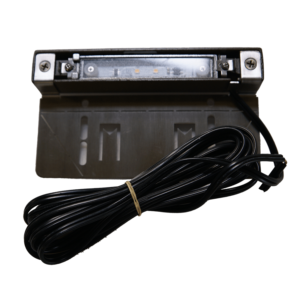 0.6 W 3000K Warm LED Powder-Coated Premium Light Bronze A360 Aircraft-Grade Aluminum Landscape Series Step and Brick Light | VISSL4270ZWLB2ND