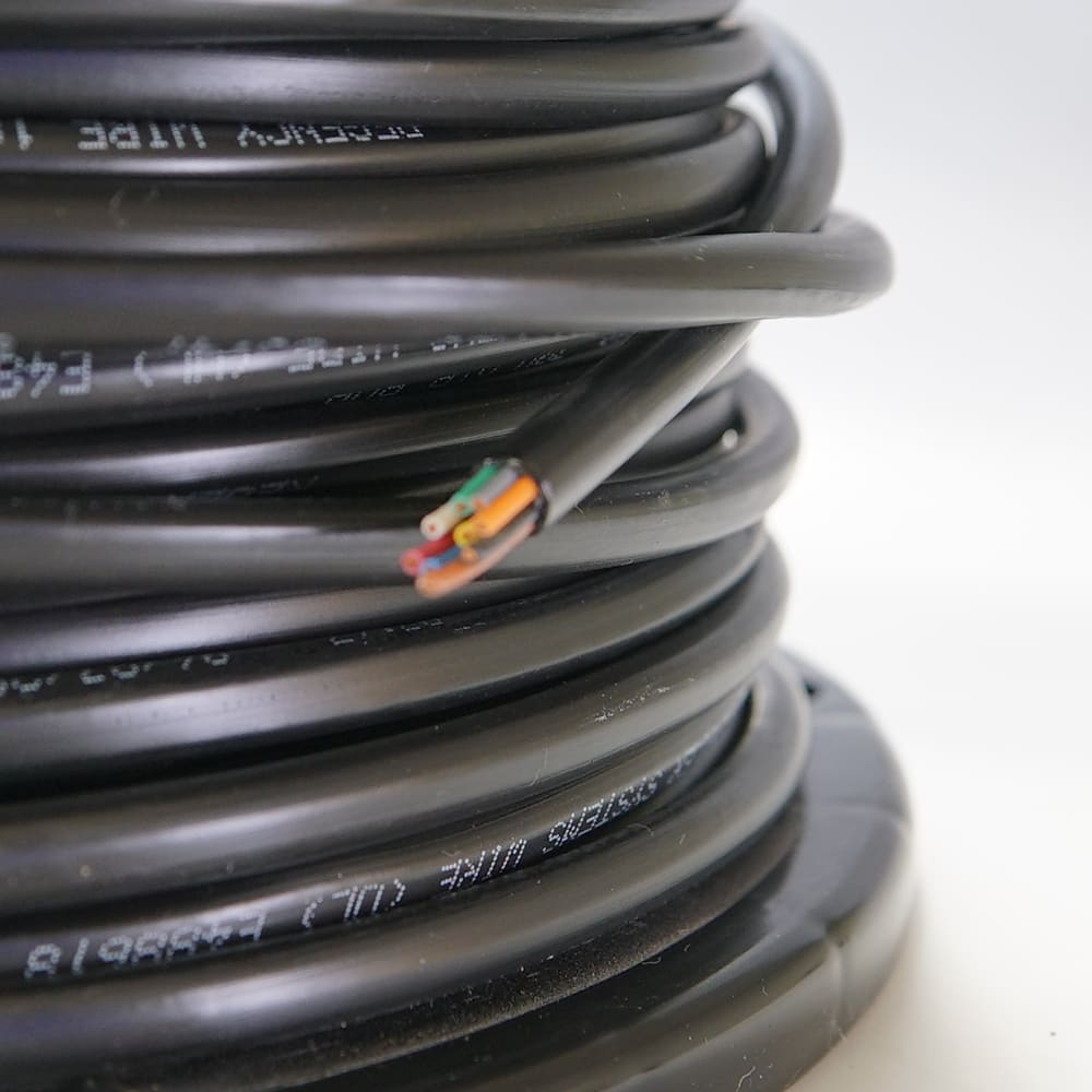Regency Wire Control Cable, 18/9 500' Solid 30 V Bare Copper Polyethylene Black R7183D Multi-Conductor Irrigation | 18/091