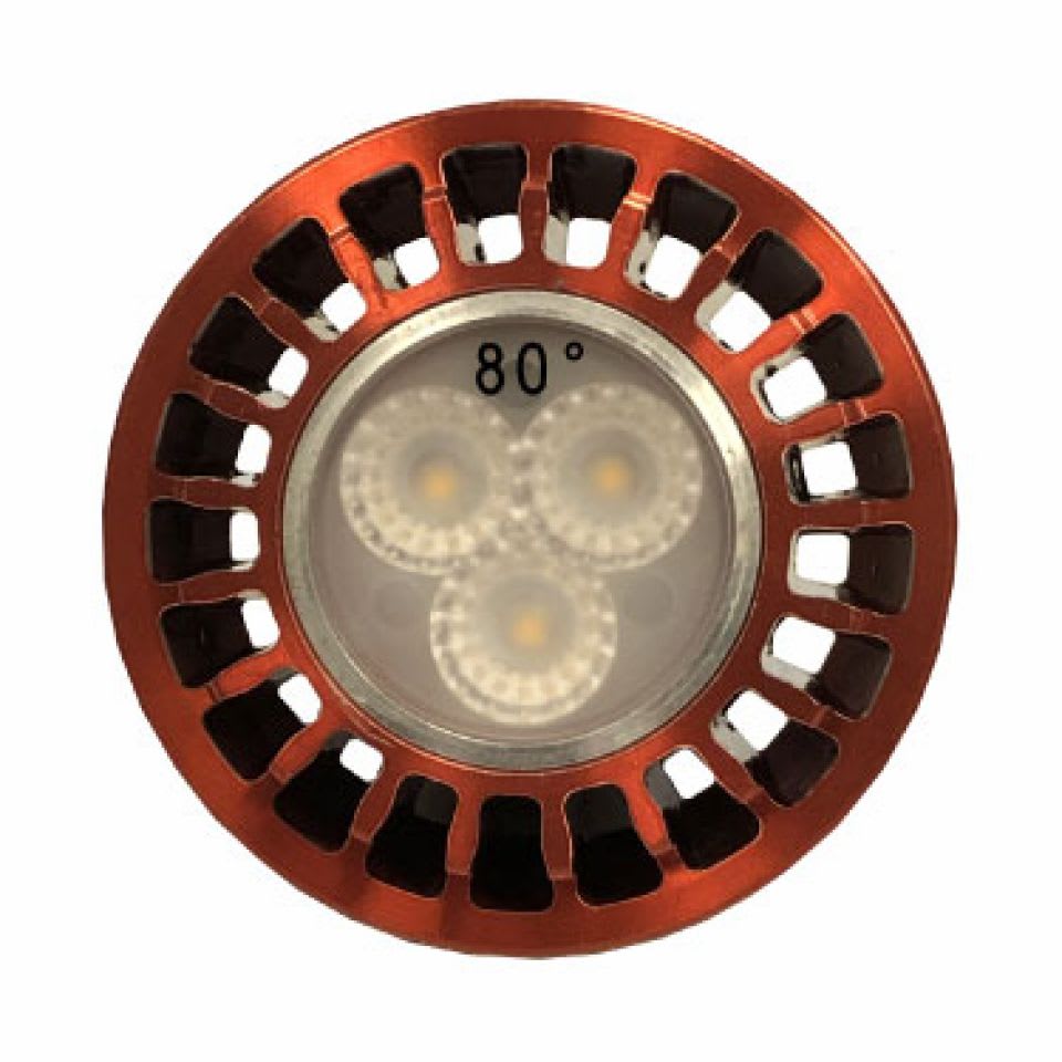 SLTG LED MR16 1W RED 55 DEG 2700K | CSLSLMR161XW27